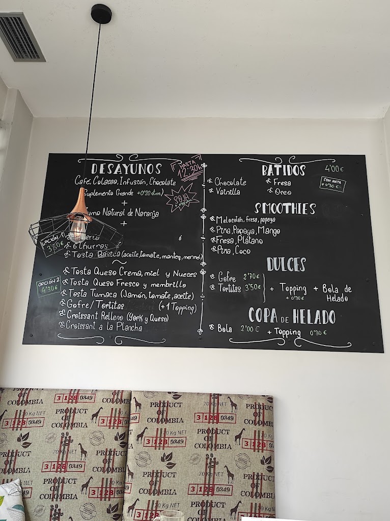 MERAKI coffee&bar — Carta