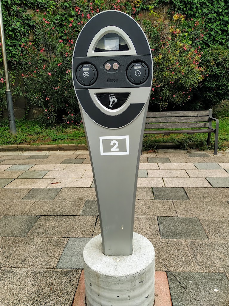 Estacion de carga de vehiculos electricos