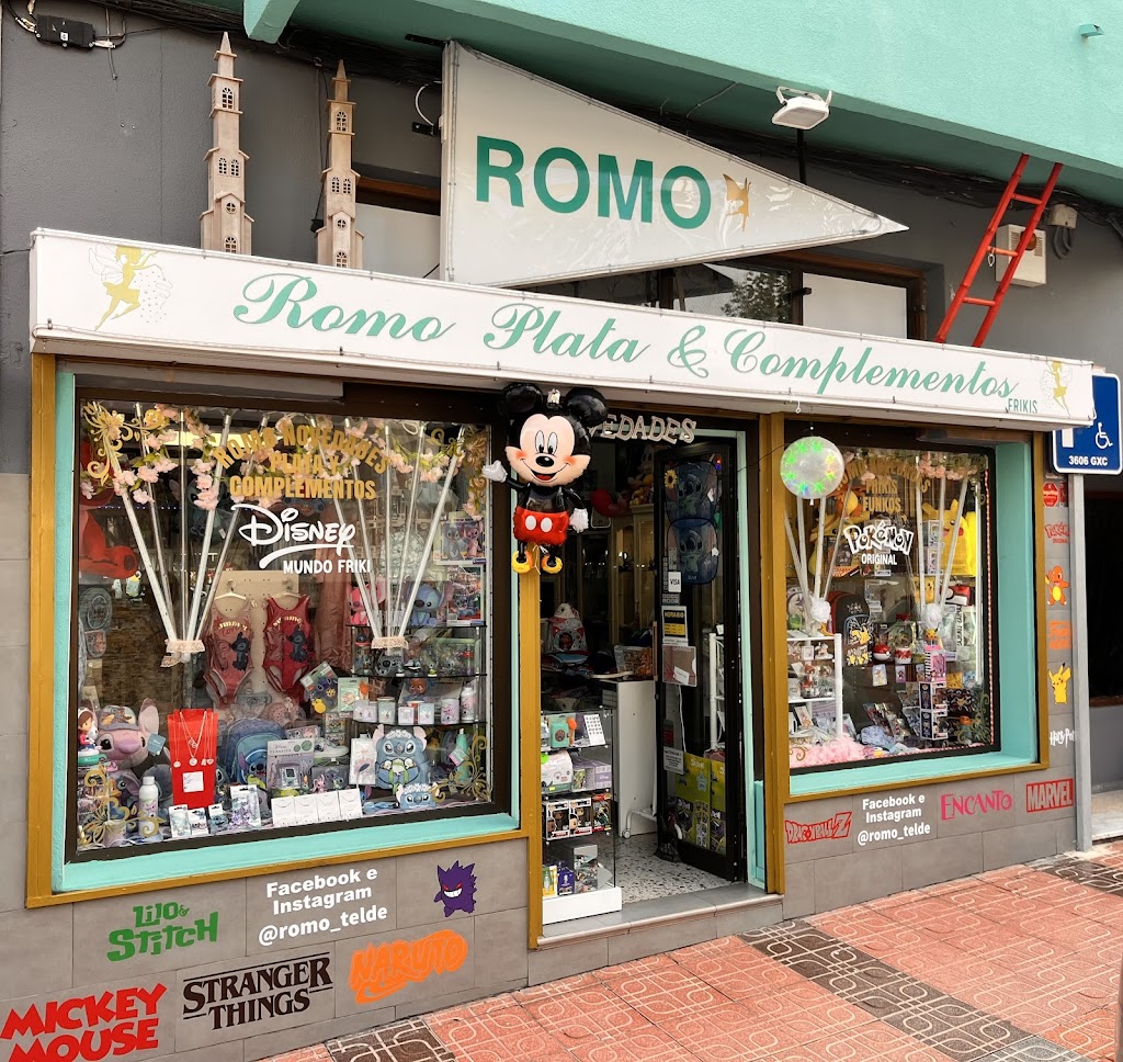 ROMO, Plata y Complementos FRIKIS.