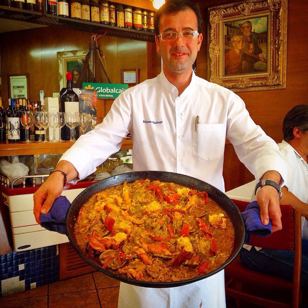 Restaurante Rincon Gallego de Albacete — Paella