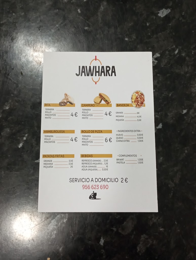 Kebab Jawhara — Carta