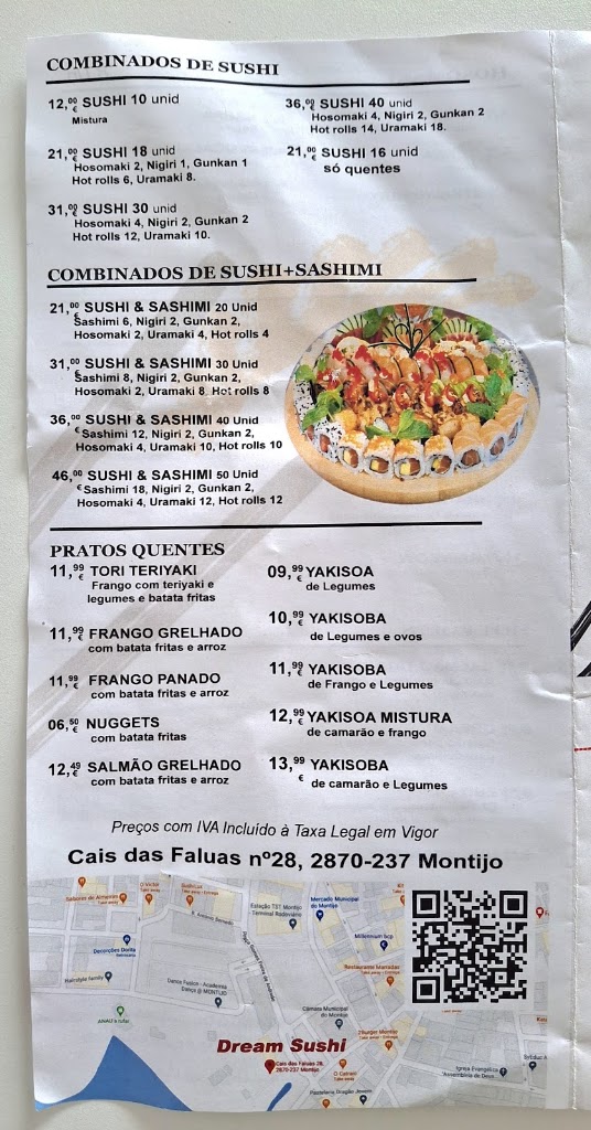 Dream Sushi Bar - Montijo — Mas recientes