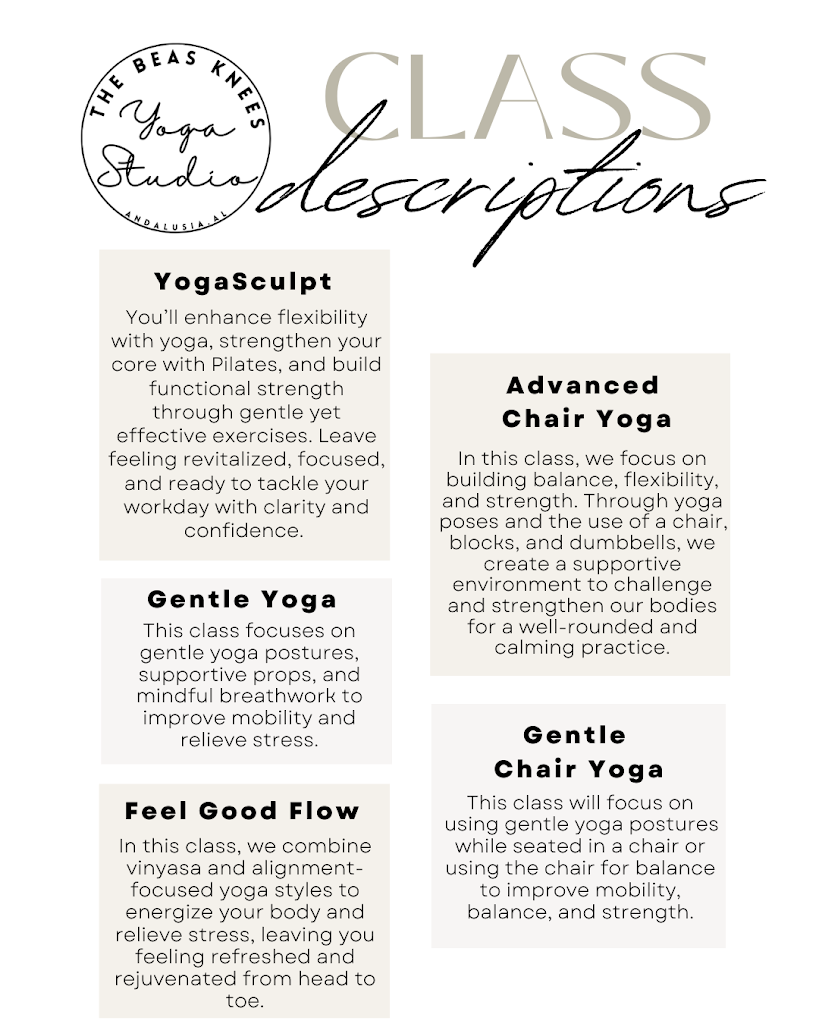  The Beas Knees Yoga Studio