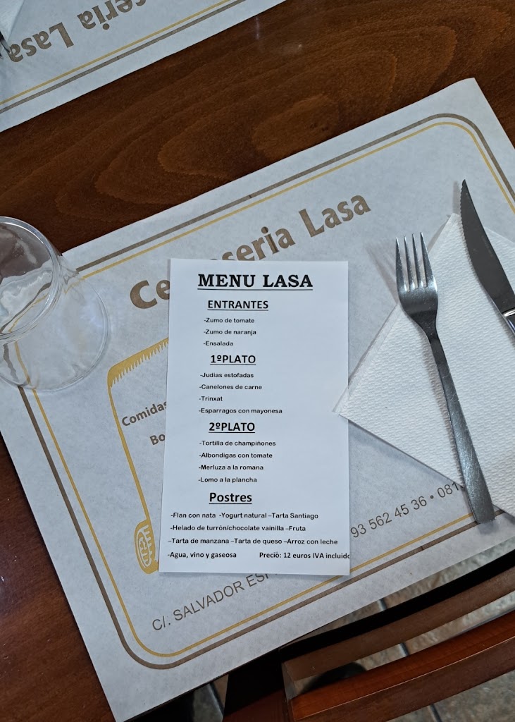 Frankfurt Lasa..RESTAURAT — Carta