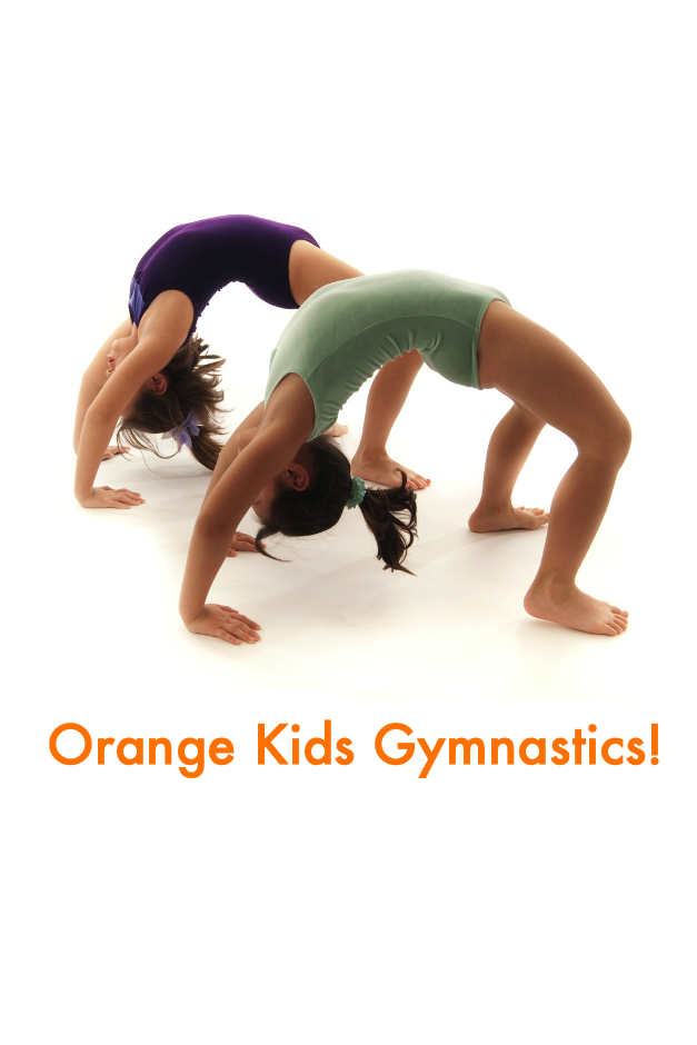  Orange Kids Gymnastics