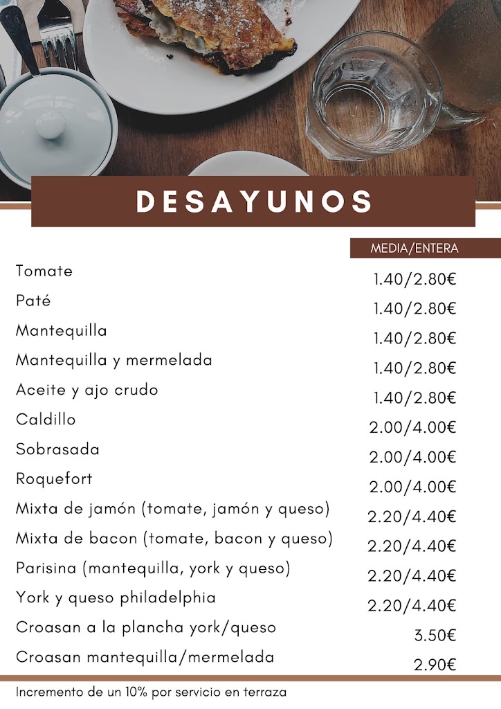 El Obrador de Santiago — Carta