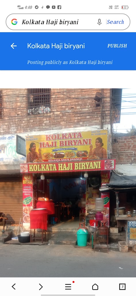 Kolkata Haji Biryani