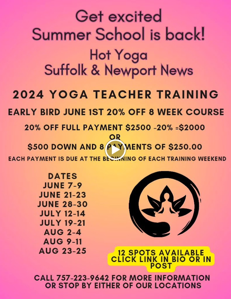  Hot or Not Yoga & Massage Studio and Hot Yoga Suffolk VA