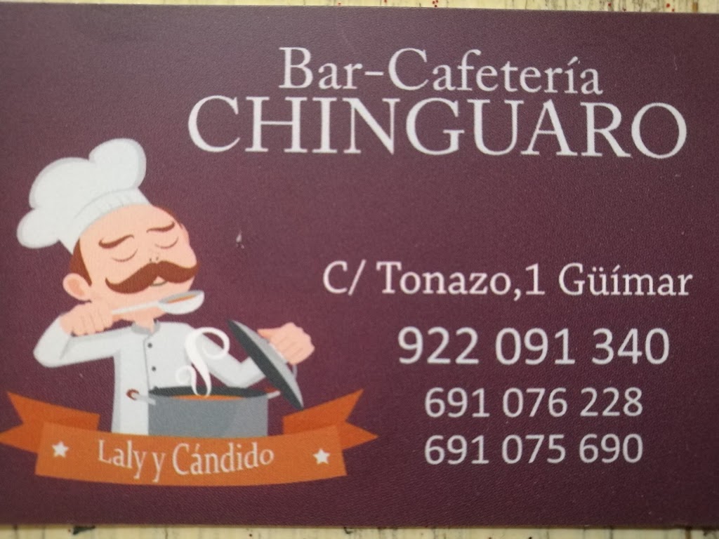 Bar Chinguaro — Carta