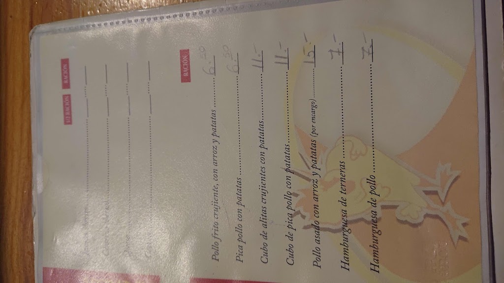 Restaurante El Pollito Pio — Del propietario