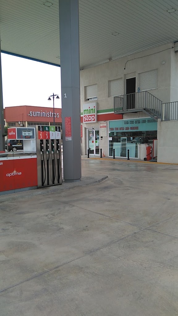 Estacion de servicio Cepsa — Surtidor de combustible