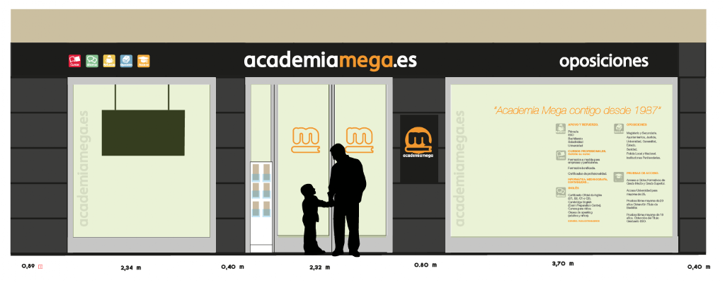 Academia Mega — Del propietario