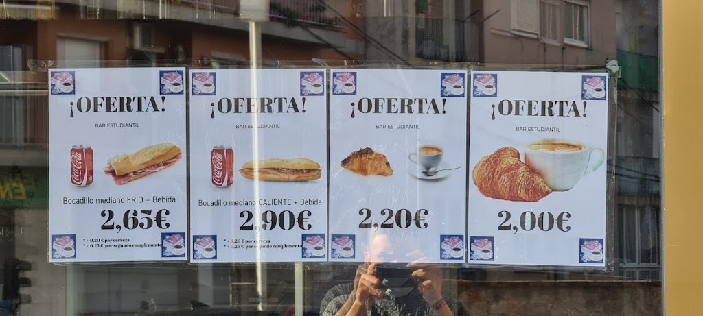 Bar Estudiantil — Carta