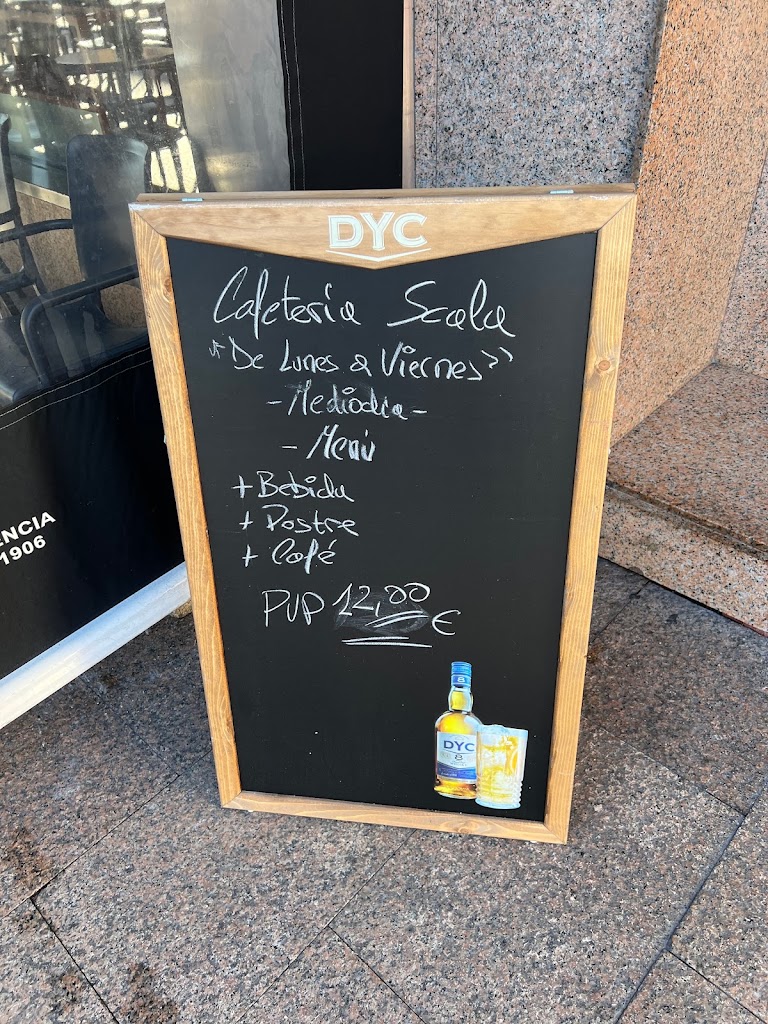 Cafeteria Scala — Carta