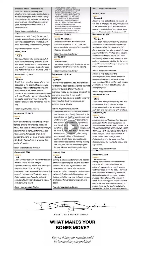  Dmitriy Berkovich | Pain Relief Through Exercise