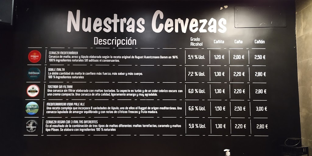 Bar Almacen 27 — Carta