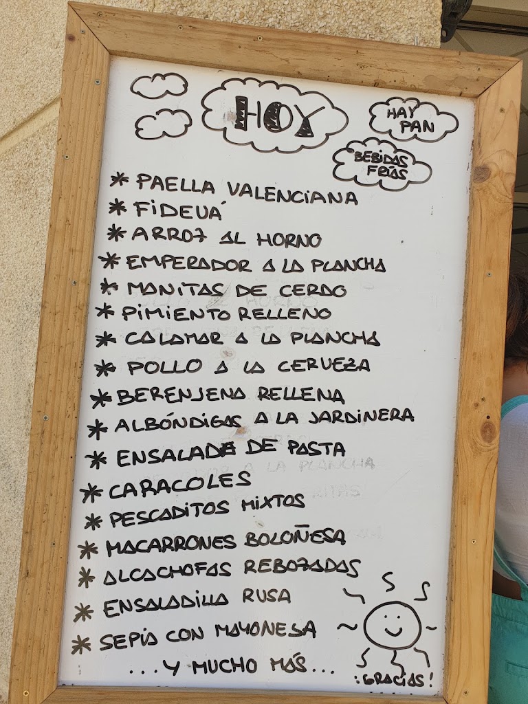 Pilvi Comidas para llevar — Carta