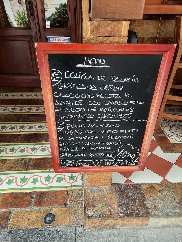 Restaurante Meson la Huertica — Carta