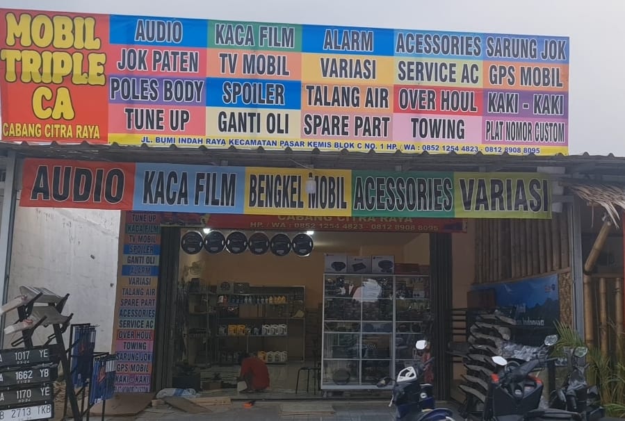 BENGKEL MOBIL TRIPLE CA BUMI INDAH
