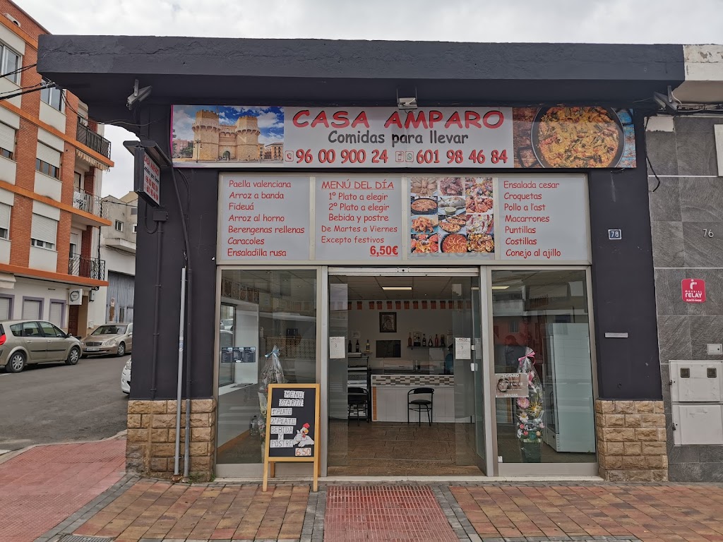 Casa Amparo - Comidas para llevar