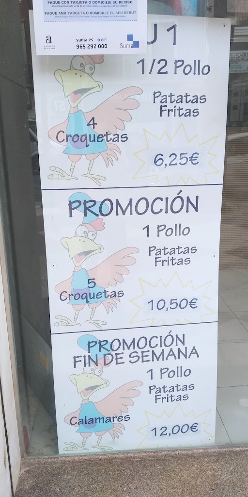 Asador Don Apetito — Carta