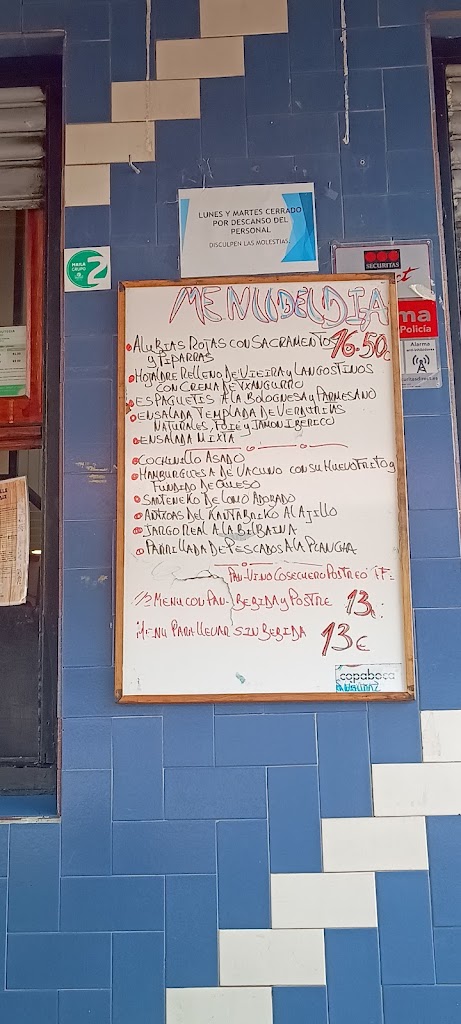 Bar Restaurante Gaztela Berria — Mas recientes