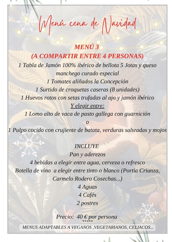 La Concepcion 8 — Carta