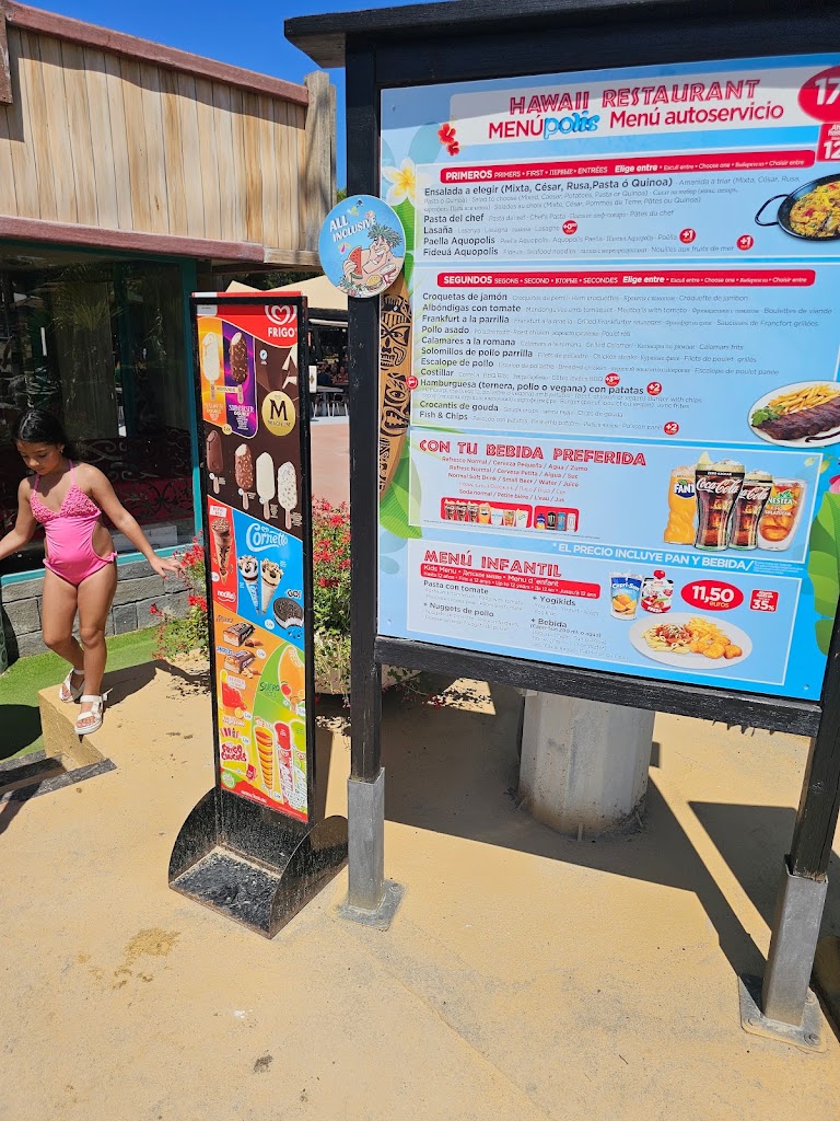 Hawai Beach Restaurant — Carta