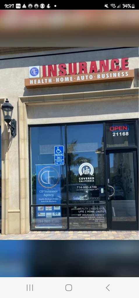 California Insurance Finder | CIF Insurance Agency