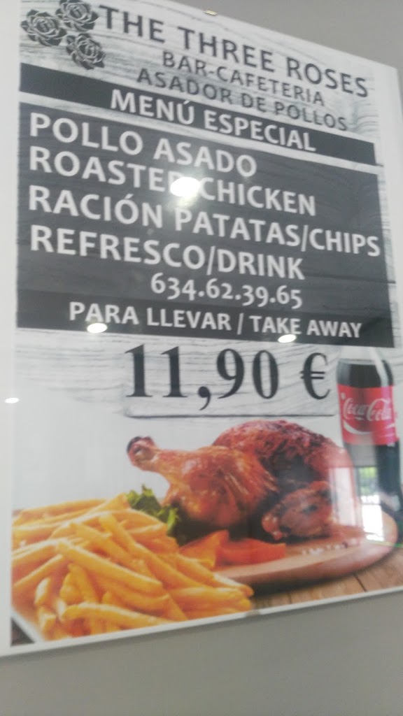 The Three Roses | Bar-Cafeteria en Marbella — Carta