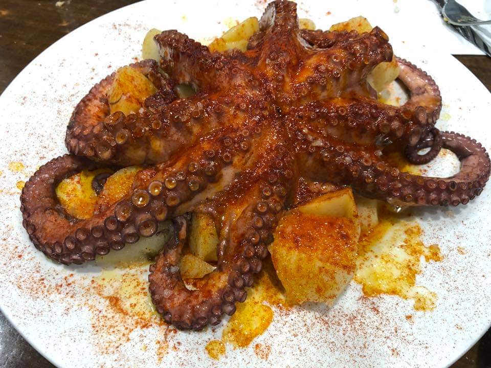 Marisqueria a estribor — pulpo