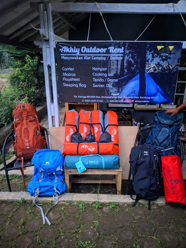 Akhiy outdoor rent rental dan jual alat camping