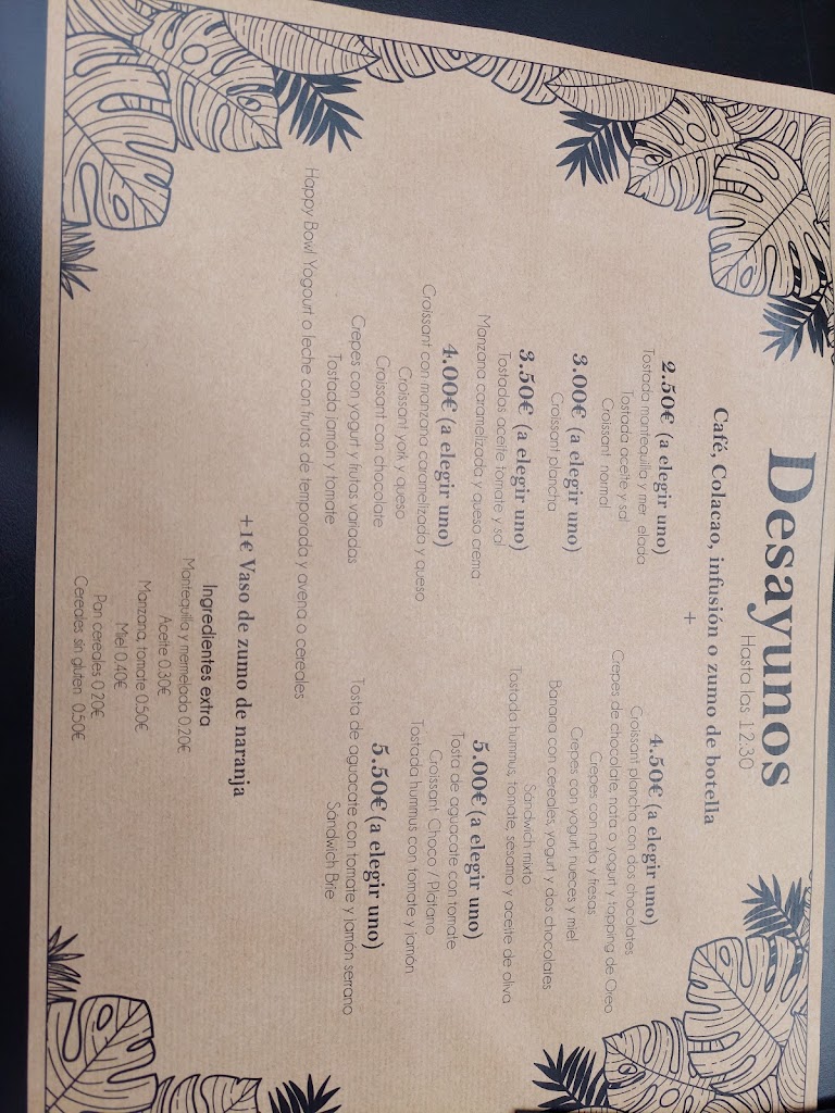 Diurno — Carta