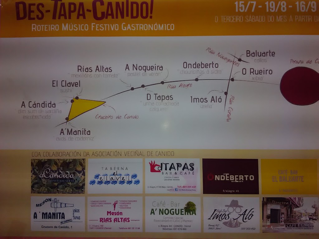 Meson Rias Altas — Carta