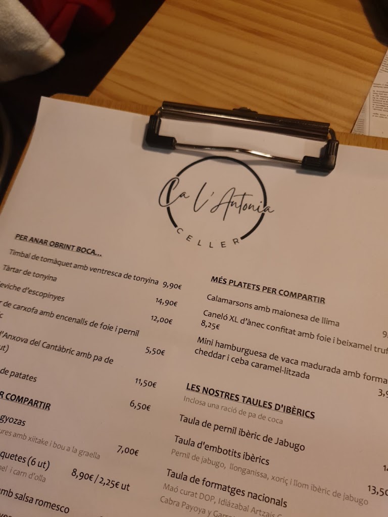 Celler Ca l'Antonia — Mas recientes