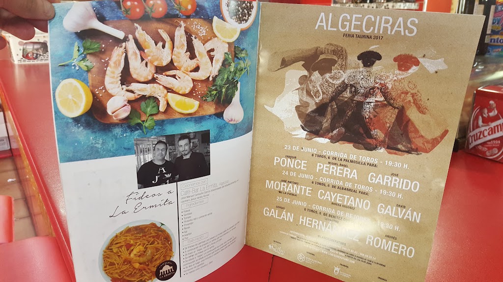 Restaurante LA ERMITA — Carta