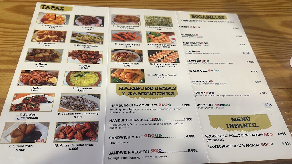 MESON CUENCA — Carta