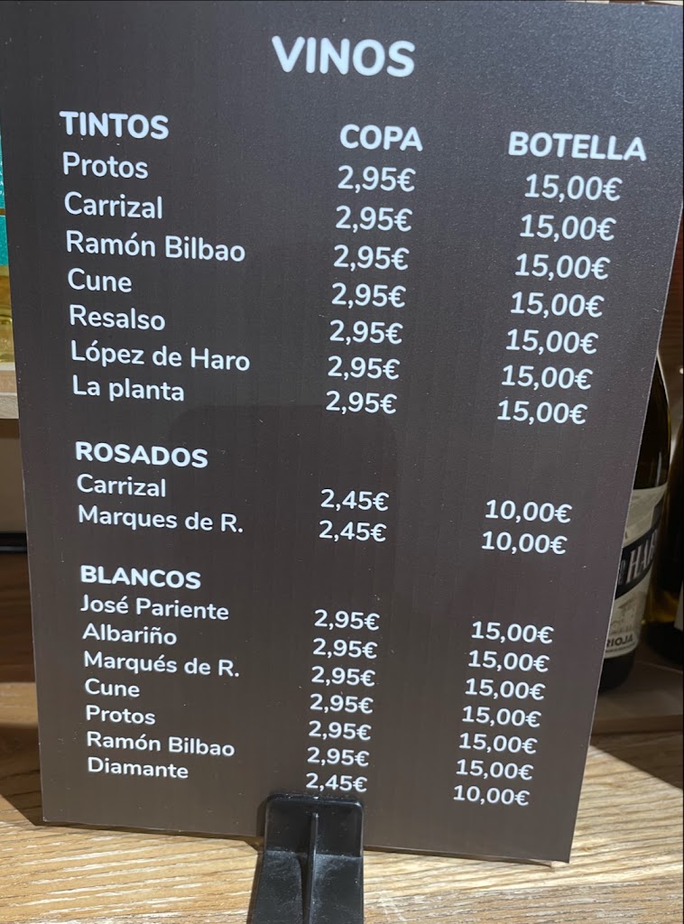 El Mercado de Alcobendas — Carta