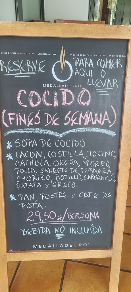 Restaurante Montrove — Carta