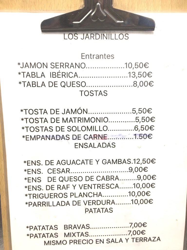 Los Jardinillos — Del propietario