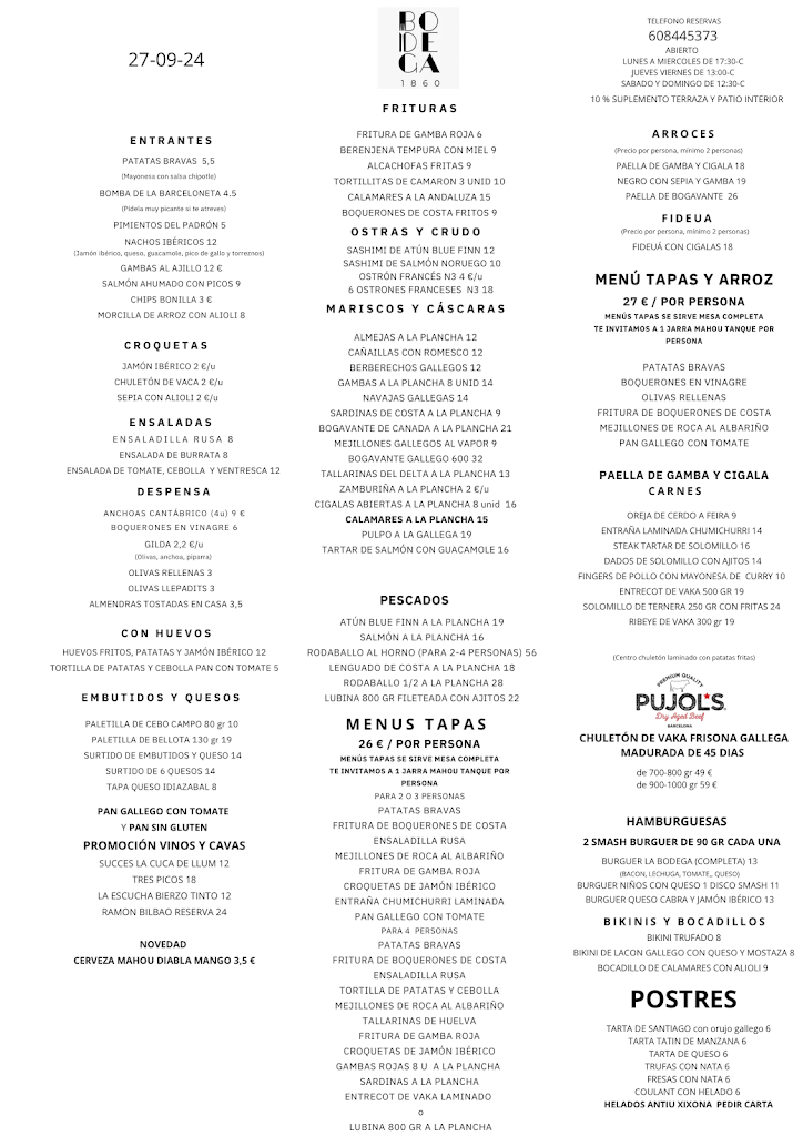 Vaka Burger — Carta