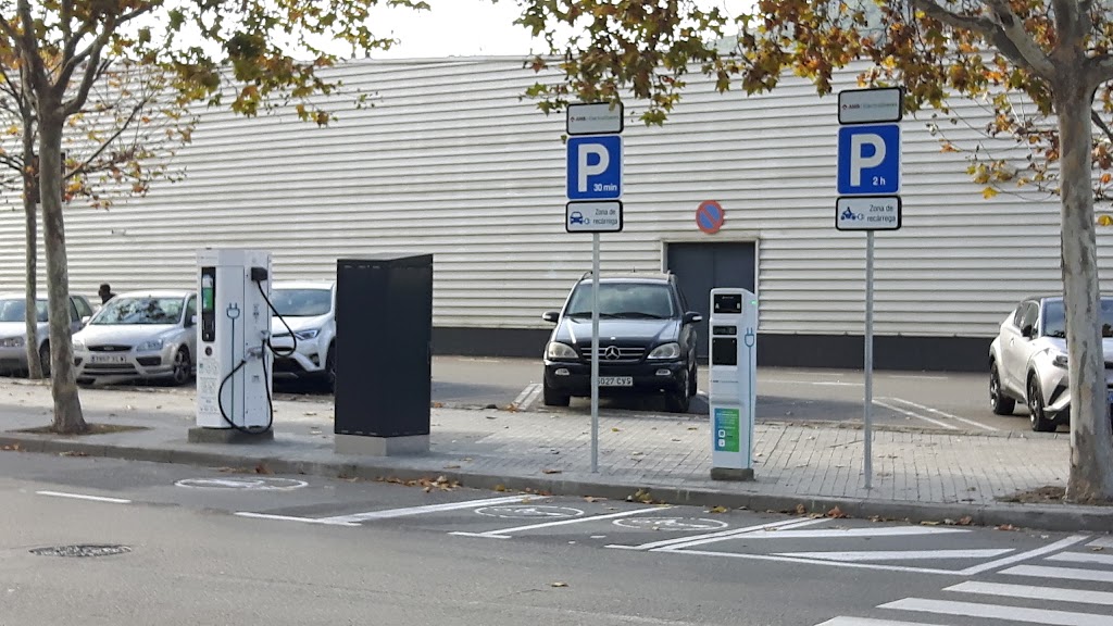Estacion de carga de vehiculos electricos
