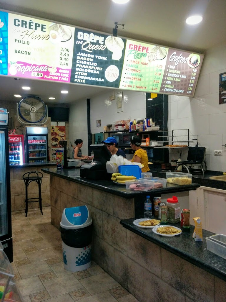 La Crepe d'Or — Ambiente