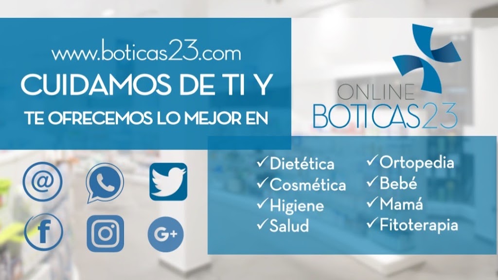 Farmacia Boticas23 — Del propietario
