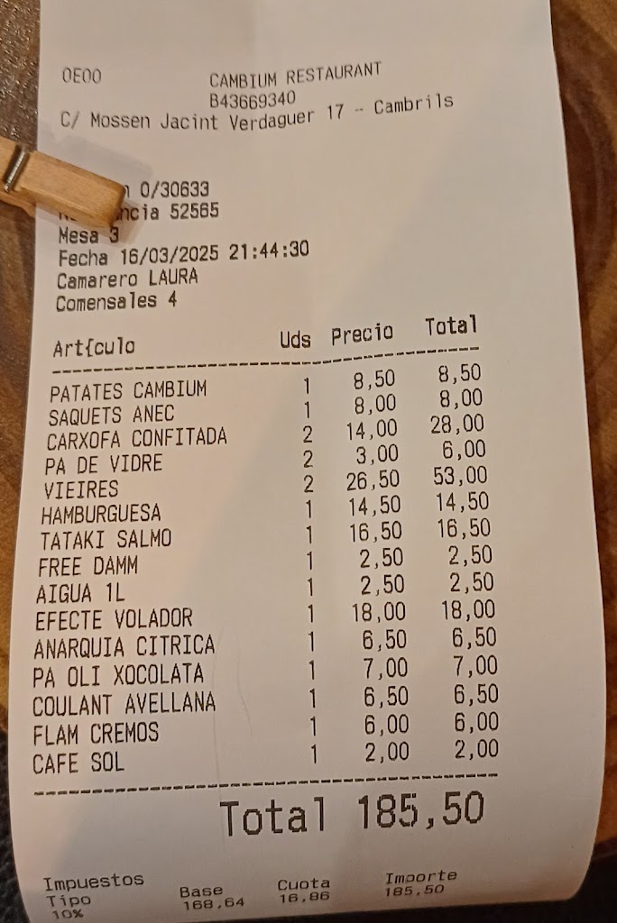 Cambium Restaurant — Mas recientes