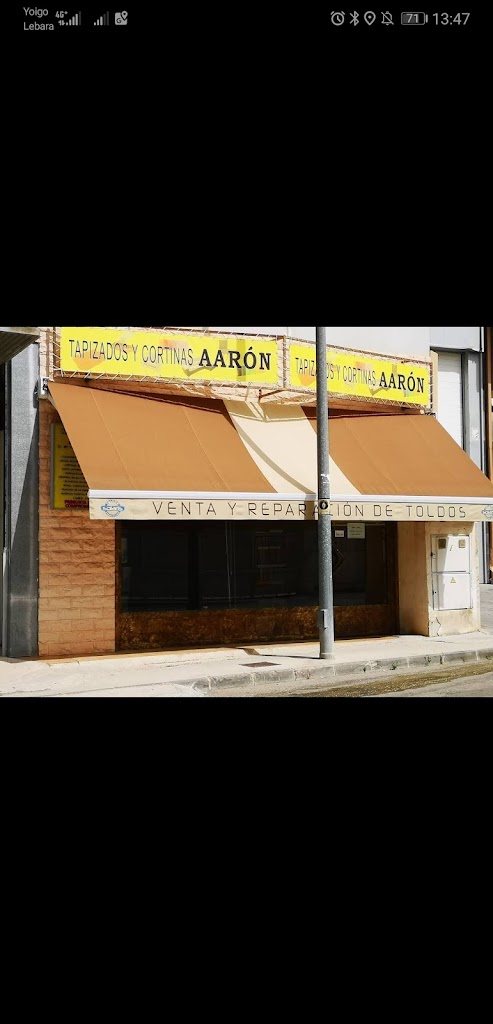 Cortinas y tapizados Aaron