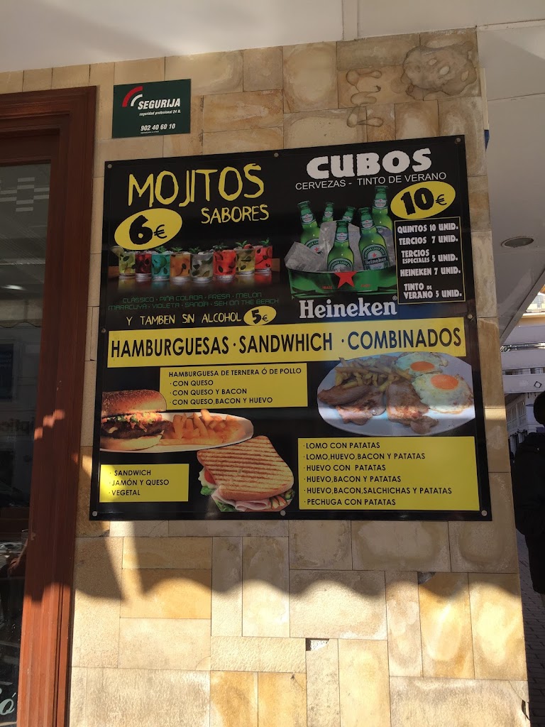 Bar Carrio — Carta