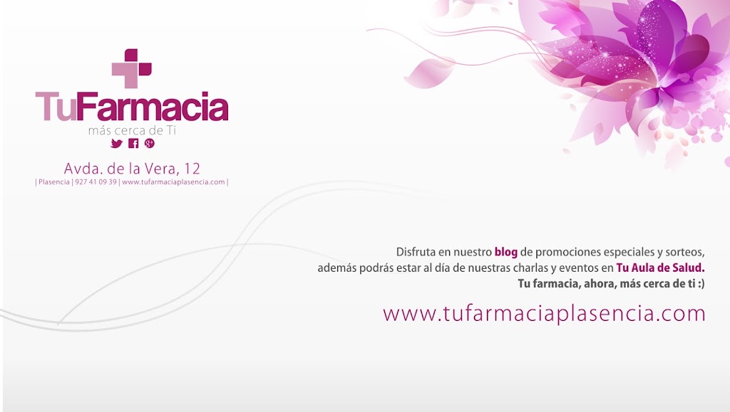 Tu Farmacia Plasencia — Del propietario