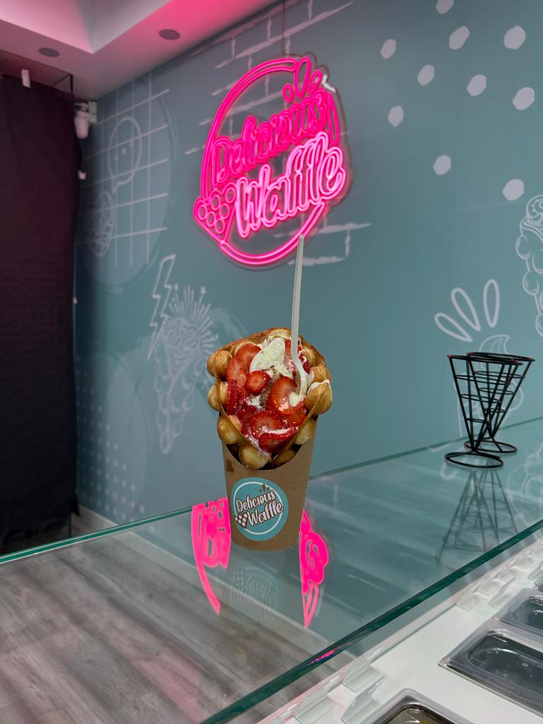 Delicious waffle — Del propietario