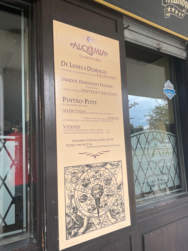 Cafeteria Alquimia — Carta